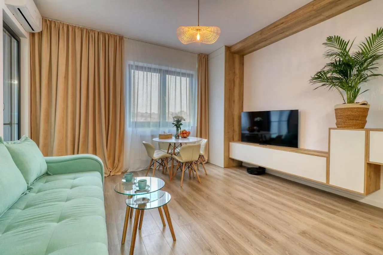 Apartamento Inspiration Station - My Joyful, Cosy&Inviting Apt - Smart Thermostat - Private Parking - Ior Park - Long Term Price Cuts Bucareste