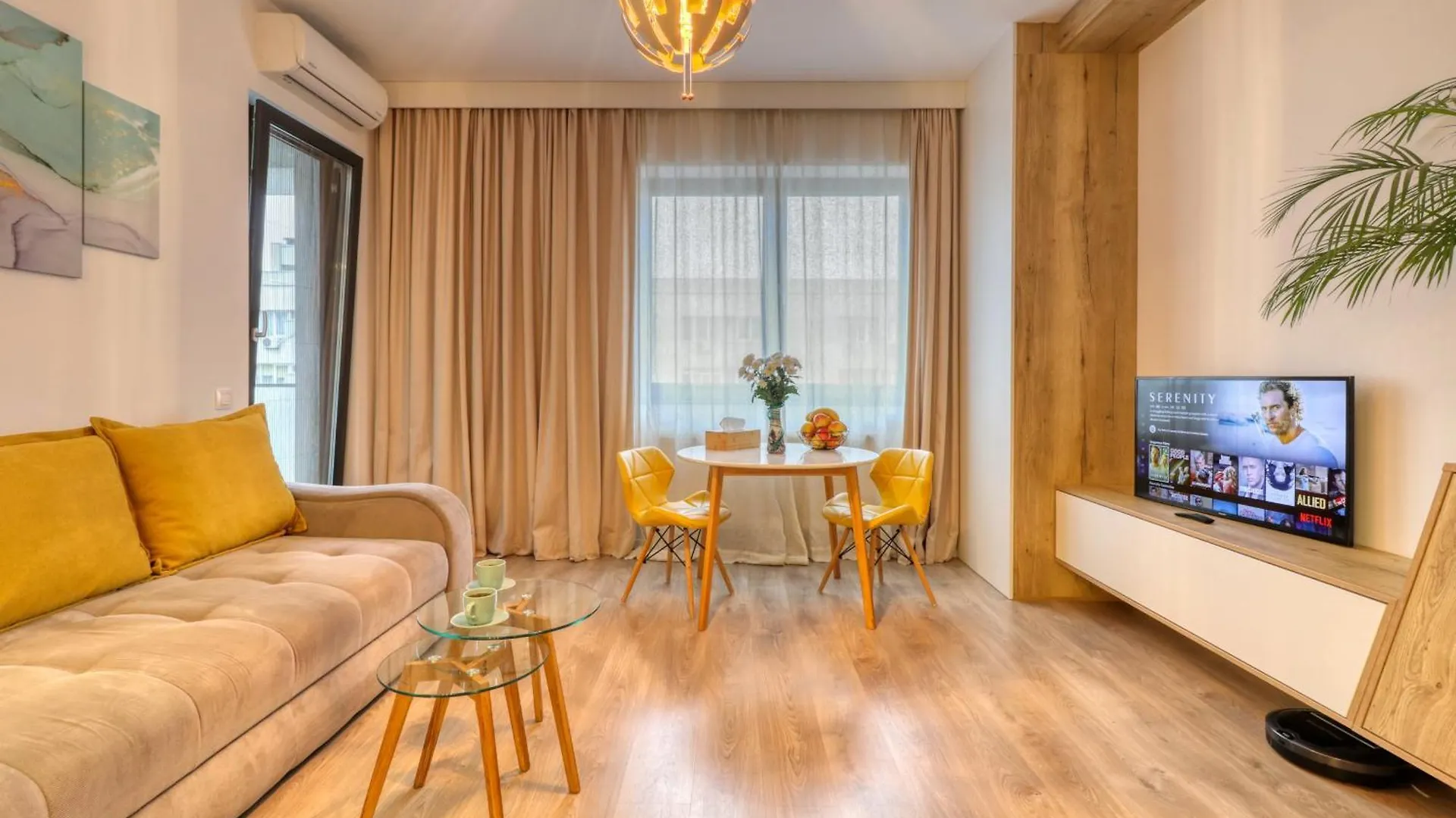 Apartamento Inspiration Station - My Joyful, Cosy&Inviting Apt - Smart Thermostat - Private Parking - Ior Park - Long Term Price Cuts Bucareste